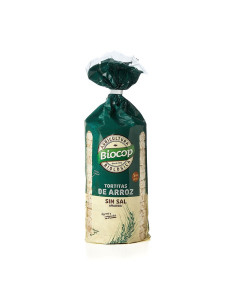 Tortitas de arroz sin sal bio 200 g Biocop